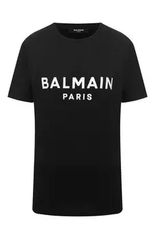 Хлопковая футболка Balmain