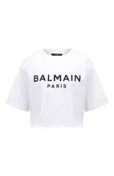 Хлопковая футболка Balmain