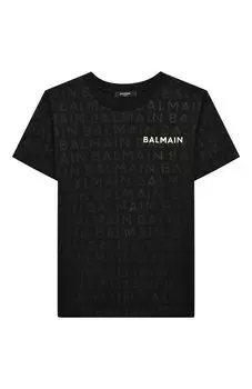 Хлопковая футболка Balmain