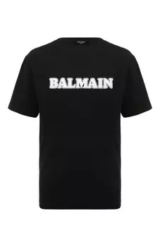 Хлопковая футболка Balmain