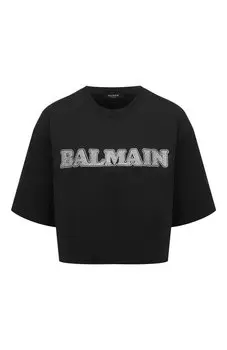 Хлопковая футболка Balmain