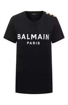Хлопковая футболка Balmain