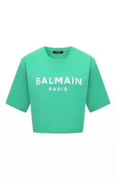 Хлопковая футболка Balmain