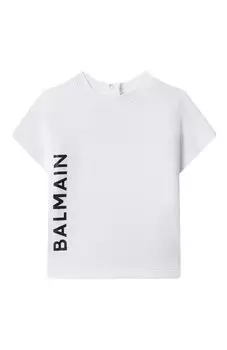 Хлопковая футболка Balmain