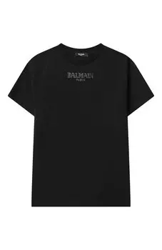 Хлопковая футболка Balmain