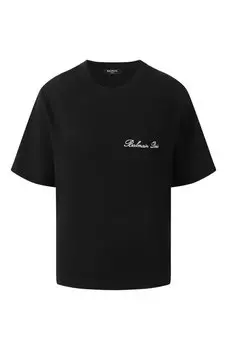 Хлопковая футболка Balmain