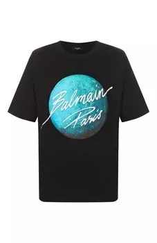 Хлопковая футболка Balmain