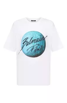 Хлопковая футболка Balmain