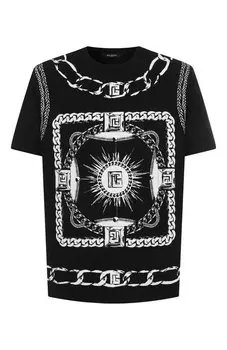Хлопковая футболка Balmain