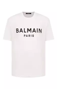 Хлопковая футболка Balmain