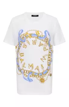 Хлопковая футболка Balmain