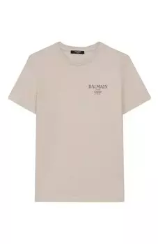 Хлопковая футболка Balmain