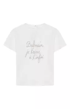 Хлопковая футболка Balmain