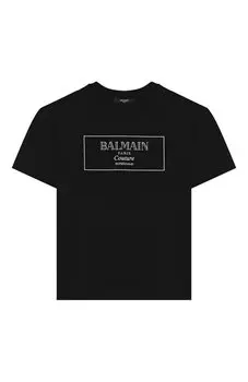 Хлопковая футболка Balmain