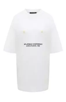 Хлопковая футболка Acne Studios