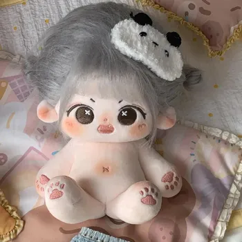 20 см модная кукла хлопковая кукла-идол плюшевая детская игрушка корова одежда платье милые плюшевые персонажи игрушки коллекция подарки