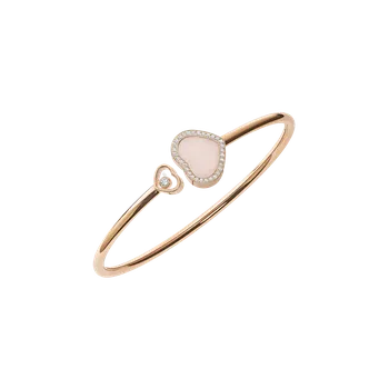 Браслет Chopard Happy hearts из розового золота, бриллиантов и опалов