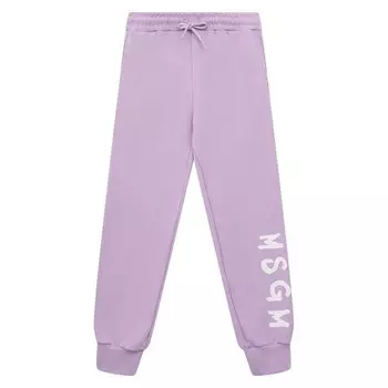 Хлопковые джоггеры MSGM kids