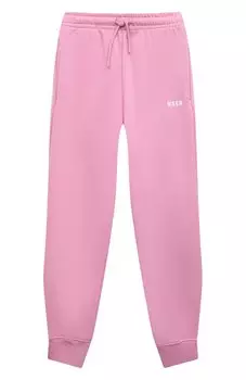 Хлопковые джоггеры MSGM kids
