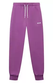 Хлопковые джоггеры MSGM kids