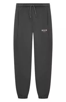 Хлопковые джоггеры MSGM kids