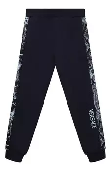 Хлопковые джоггеры Versace