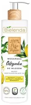 Кондиционер для волос Bielenda 100% Pure Vegan для жирных 240мл