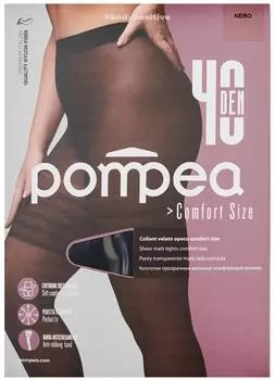 Колготки Pompea Comfort 40 den XL nero