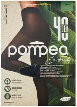 Колготки Pompea Eco Friendly 40 den 1/2-S nero