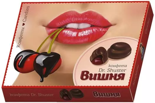 Конфеты Dr. Shuster Вишня 150г