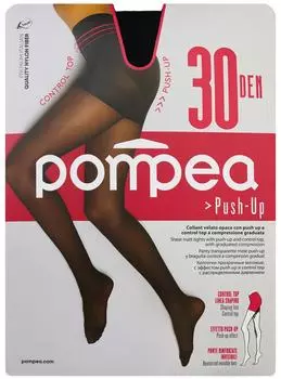 Колготки Pompea Push-Up Studio 30 den 1/2-S nero