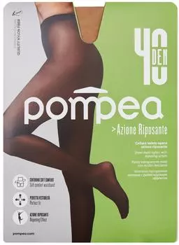 Колготки Pompea Riposante 40 den 1/2-S polvere dorata