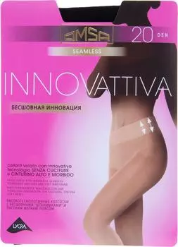 Колготки Omsa Innovattiva 20 Nero Черный Размер 4