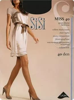 Колготки SiSi Miss 40 Nero Черные Размер 2с доставкой!