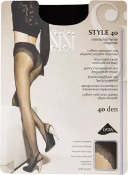 Колготки SiSi Style 40 Nero Черные Размер 3с доставкой!