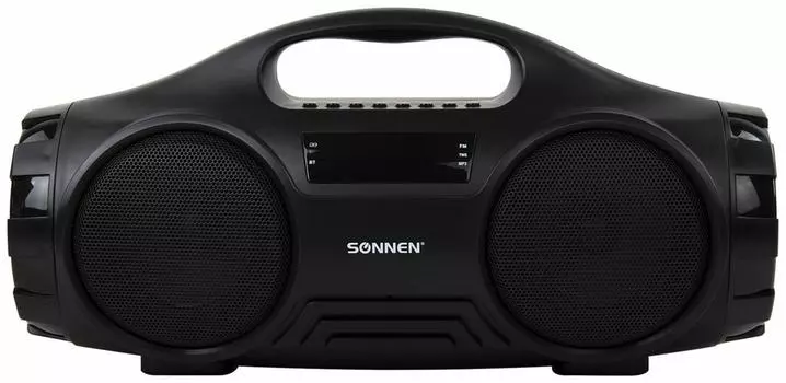 Колонка портативная Sonnen B332 16 Вт Bluetooth FM-тюнер microSD MP3-плеер черная