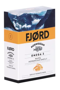 Фьорд Норвежская Омега-3, 60 шт, капсулы 17663