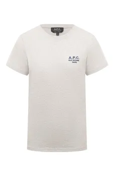 Хлопковая футболка A.P.C.