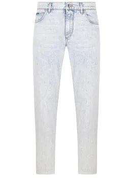 Джинсы Regular Fit хлопковые DOLCE & GABBANA