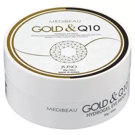 Гидрогелевые патчи для век с золотом и Q10 Medibeau Gold &amp; q10 Eyepatch