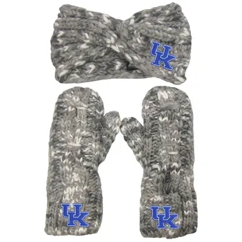 Женская повязка на голову и варежки с логотипом ZooZatz Kentucky Wildcats