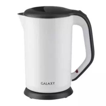 Чайник Galaxy GL 0318, 1.7 л, пластик, белый