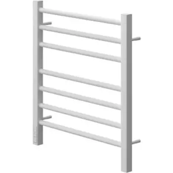 Полотенцесушитель электрический Point П7 500x600 диммер слева, белый (PN70756W)