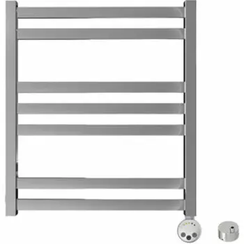 Полотенцесушитель электрический Lemark Bellario П7 500x600 скрытое подключение, хром (LM68607E, LM0101C)