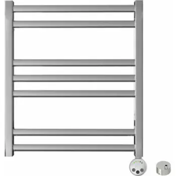 Полотенцесушитель электрический Lemark Melange П7 500x600 скрытое подключение, хром (LM49607E, LM0101C)