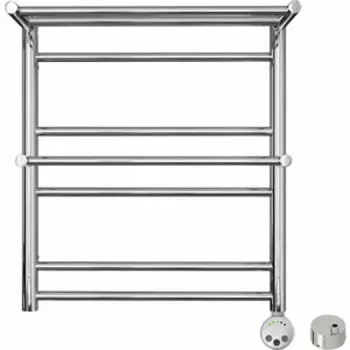 Полотенцесушитель электрический Lemark Pramen П7 500x600 скрытое подключение, хром (LM33607E, LM0101C)