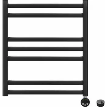 Полотенцесушитель электрический Lemark Unit П7 500x600 скрытое подключение, черный (LM45607EBL, LM0101BL)