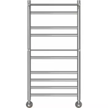 Полотенцесушитель водяной Point Артемида П8 500x1000 c полкой, хром (PN14150P)