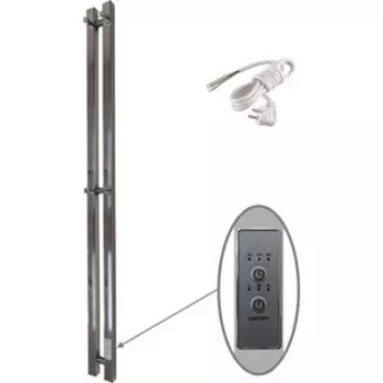 Полотенцесушитель электрический Маргроид Inaro 9x120 правый, хром (Inaro-1206-057R)