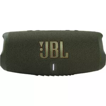 Портативная колонка JBL Charge 5 (JBLCHARGE5GRN) (стерео, 40Вт, Bluetooth, 20 ч) зеленый